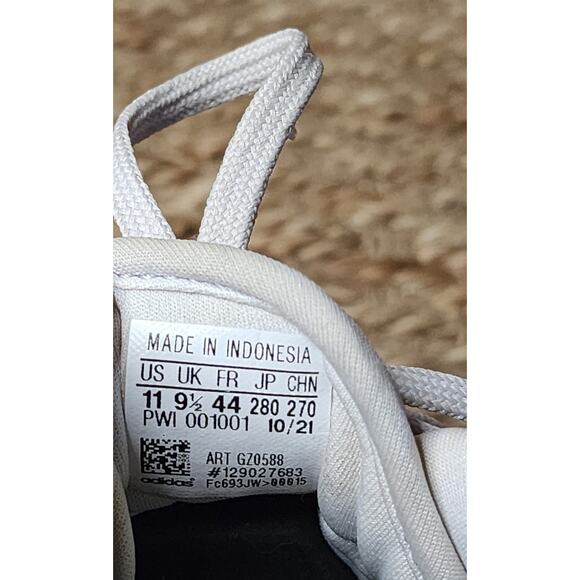 Womens Adidas EQ21 Athletic Running Shoes Dash Gray Acid Red Almost Pink Size 11 - Picture 9 of 10